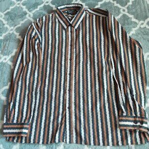 4th Dimension Gallery Men’s Button-Down Shirt Size Extra Large